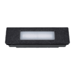 NINA LED АΑΠΛΙΚΑ ΧΩΝΕΥΤΗ ΤΟΠΟΘΕΤΗΣΗ 7.5W CCT IP55 ΜΑΥΡΟ