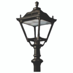 TOBIA POST LIGHT 40W CCT BLACK
