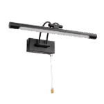 LED ΦΩΤΙΣΤΙΚΟ ΜΠΑΝΙΟΥ 12W 4000K ΜΑΥΡΟ