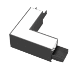 L-ΚΟΝΕΚΤΟΡΑΣ ΓΙΑ ΕΞΩΤΕΡΙΚΟ ΠΡΟΦΙΛ ELMARK 3000K ΜΑΥΡΟ