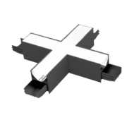 X-ΚΟΝΕΚΤΟΡΑΣ ΓΙΑ ΕΞΩΤΕΡΙΚΟ ΠΡΟΦΙΛ ELMARK 3000K ΜΑΥΡΟ