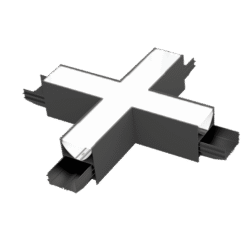 X-ΚΟΝΕΚΤΟΡΑΣ ΓΙΑ ΕΞΩΤΕΡΙΚΟ ΠΡΟΦΙΛ ELMARK 4000K ΜΑΥΡΟ