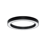 RINGS LED ΣΤΡΟΓΓΥΛΟ ΦΩΤΙΣΤΙΚΟ 50W 4000K D1000 ΜΑΥΡΟ