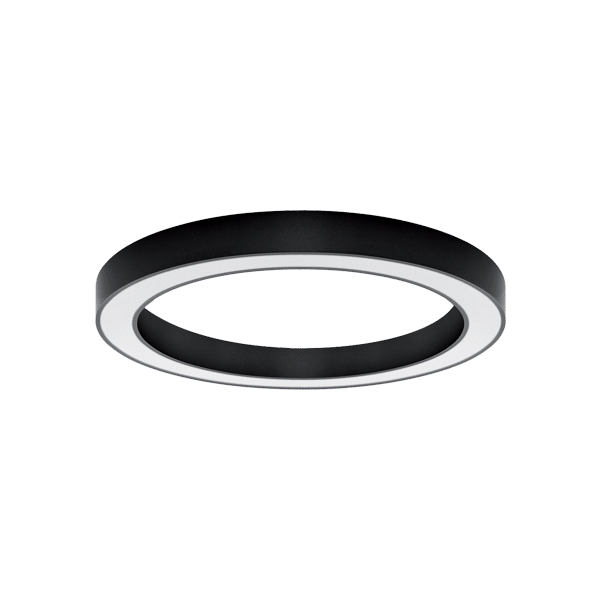 BL-972 RINGS LED ΣΤΡΟΓΓΥΛΟ ΦΩΤΙΣΤΙΚΟ 63W 4000K D1150 ΜΑΥΡΟ - Image 1