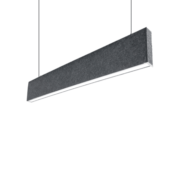 BL-980 ΗΧΟΑΠΟΡΡΟΦΙΤΙΚΟ LED ΠΡΟΦΙΛ ΚΡΕΜΑΣΤΟ S36 50W 4000K ΜΑΥΡΟ - Image 1