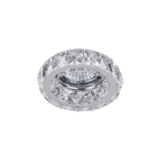 ΣΠΟΤ ΣΤΡΟΓΓΥΛΟ 12V MR16 ΚΡΥΣΤΑΛΛΙΝΟ