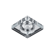 ΣΠΟΤ ΤΕΤΡΑΓΩΝΟ MR16 ΔΙΑΦΑΝΟ ΓΥΑΛΙ