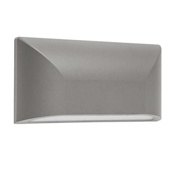 DGR-7 GRF05 LED ΑΠΛΙΚΑ ΕΞΩΤ. ΧΩΡΟΥ 6W 4000K IP65 ΣΚΟΥΡΟ ΓΚΡΙ - Image 1