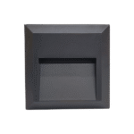 GRF52 LED ΑΠΛΙΚΑ ΕΞΩΤ. ΧΩΡΟΥ 1.5W 4000K IP65 ΣΚΟΥΡΟ ΓΚΡΙ