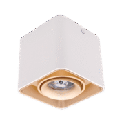 DL-044 ΤΕΤΡΑΓΩΝΟ ΜΟΝΟ ΣΠΟΤ ΕΞΩΤΕΡΙΚΗΣ ΤΟΠΟΘΕΤΗΣΗΣ ΧΡΥΣΟ/ΛΕΥΚΟ