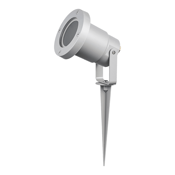 GR-103 GRF319 ΦΩΤΙΣΤΙΚΟ ΚΗΠΟΥ 1XGU10 IP54 ΓΚΡΙ - Image 1