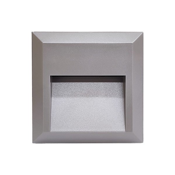 GR-116 GRF52 LED ΑΠΛΙΚΑ ΕΞΩΤ. ΧΩΡΟΥ 1.5W 4000K IP65 ΓΚΡΙ - Image 1