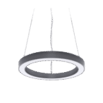 RINGS LED ΣΤΡΟΓΓΥΛΟ ΦΩΤΙΣΤΙΚΟ 63W 4000K D1150 ΓΚΡΙ