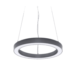 RINGS LED ΣΤΡΟΓΓΥΛΟ ΦΩΤΙΣΤΙΚΟ 42W 4000K D800 ΓΚΡΙ