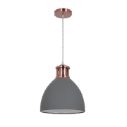 JASON ΚΡΕΜΑΣΤΟ ΦΩΤΙΣΤΙΚΟ 1XE27 ΓΚΡΙ D300mm