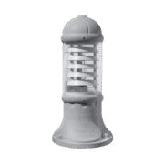 SAURO ΦΩΤΙΣΤΙΚΟ ΚΗΠΟΥ E27 H500 IP55 ΓΚΡΙ