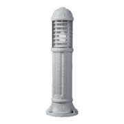 SAURO ΦΩΤΙΣΤΙΚΟ ΚΗΠΟΥ E27 H800 IP55 ΓΚΡΙ