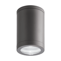 DL305 ΣΤΡΟΓΓΥΛΟ ΣΠΟΤ 1XE27 IP54 ΓΚΡΙ