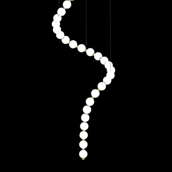 PEARL LED PENDANT 66W 3000K, GOLD - Image 2