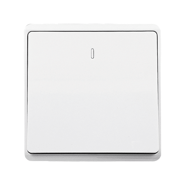 WH-348 LONDON ONE BUTTON TWO WAY SWITCH WHITE - Image 1