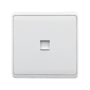 LONDON COMPUTER RJ45 SOCKET WHITE