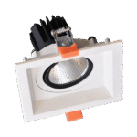 ΤΕΤΡΑΓΩΝΟ ΚΙΝΟΥΜΕΝΟ LED ΣΠΟΤ  15W 230V 4000K ΛΕΥΚΟ