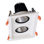 ΔΙΠΛΟ ΚΙΝΟΥΜΕΝΟ LED ΣΠΟΤ  2X15W 230V 3000K ΛΕΥΚΟ