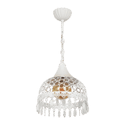 EBRULI ΚΡΕΜΑΣΤΟ ΦΩΤΙΣΤΙΚΟ 1XE27 ΛΕΥΚΟ