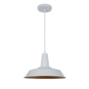 MATT ΚΡΕΜΑΣΤΟ ΦΩΤΙΣΤΙΚΟ 1XE27 ΛΕΥΚΟ D360mm