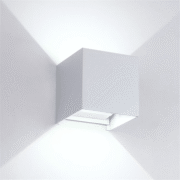 LED ΑΠΛΙΚΑ ΤΕΤΡΑΓΩΝΗ 2X5W 4000K IP54 ΛΕΥΚΗ