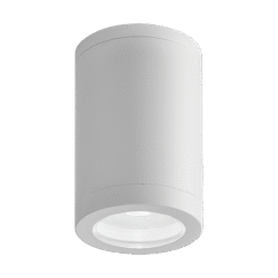 DL305 ΣΤΡΟΓΓΥΛΟ ΣΠΟΤ 1XE27 IP54 ΛΕΥΚΟ