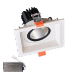 ΤΕΤΡΑΓΩΝΟ LED ΣΠΟΤ  30W 230V 3000K WH+ΚΙΤ ΑΣΦΑΛΕΙΑΣ