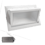 ΧΩΝΕΥΤΟ ΣΠΟΤ EL-6705 40W 4000K, ΛΕΥΚΟ+ΚΙΤ ΑΣΦΑΛΕΙΑΣ