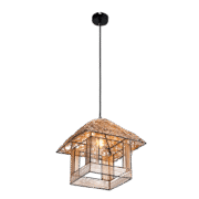 WOODY-H ΚΡΕΜΑΣΤΟ ΦΩΤΙΣΤΙΚΟ 1XE27 300x300mm