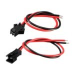 Ταχυσύνδεσμος JST SM 2 Pin Σετ Συνδέσμου Αρσενικό – Θηλυκό με Καλώδιο 22AWG 15cm