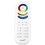101540 Χειριστήριο LED RGB+CCT 2.4GHz Full Touch 8 Ζώνες DC12-24V 5CH 4A