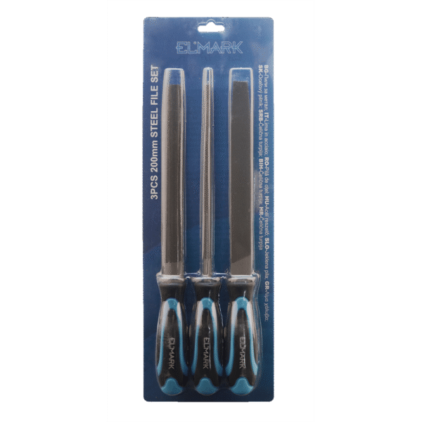 3PCS 200mm STEEL FILE SET - Image 4