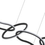 Rings Πολυέλαιος Οροφής LED Dimmable CCT 96W 7680Lm 122cm με Χειριστήριο - Image 4