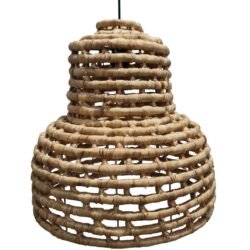 PDV 6856-40 KREM. 1/Φ ΥΑΚΙΝΘΟ ΣΕ ΦΥΣΙΚΟ ΧΡΩΜΑ ΣΧ. ΚΑΜΠΑΝΑ ΧΟΝΤΡΗ ΠΛΕΞΗ 1ΧΕ27