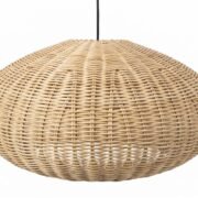 PDV 6853-55 ΚΡΕΜΑΣΤΟ 1/Φ ΡΑΤΑΝ ΣΕ ΦΥΣΙΚΟ ΧΡΩΜΑ ΣΧΕΔΙΟ  ΑΧΙΝΟΣ 1ΧΕ27