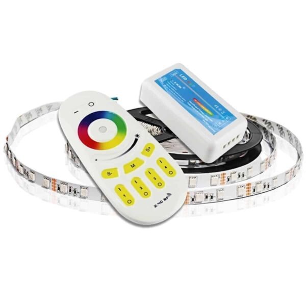 100002 Ασύρματος LED Δέκτης - Receiver RGB+CCT 2.4Ghz για Groups DC 12-24V 240/480W - Image 3