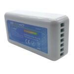 100002 Ασύρματος LED Δέκτης - Receiver RGB+CCT 2.4Ghz για Groups DC 12-24V 240/480W - Image 2