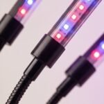 100497 Grow Light LED Ανάπτυξης Φυτών Γλάστρας με 4 Κινούμενες Κεφαλές & Βάση Μανταλάκι - Image 3