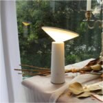 100518 Mushroom Πορτατίφ 3W επαναφορτιζόμενο Λευκό IP20 14X14X19cm - Image 3