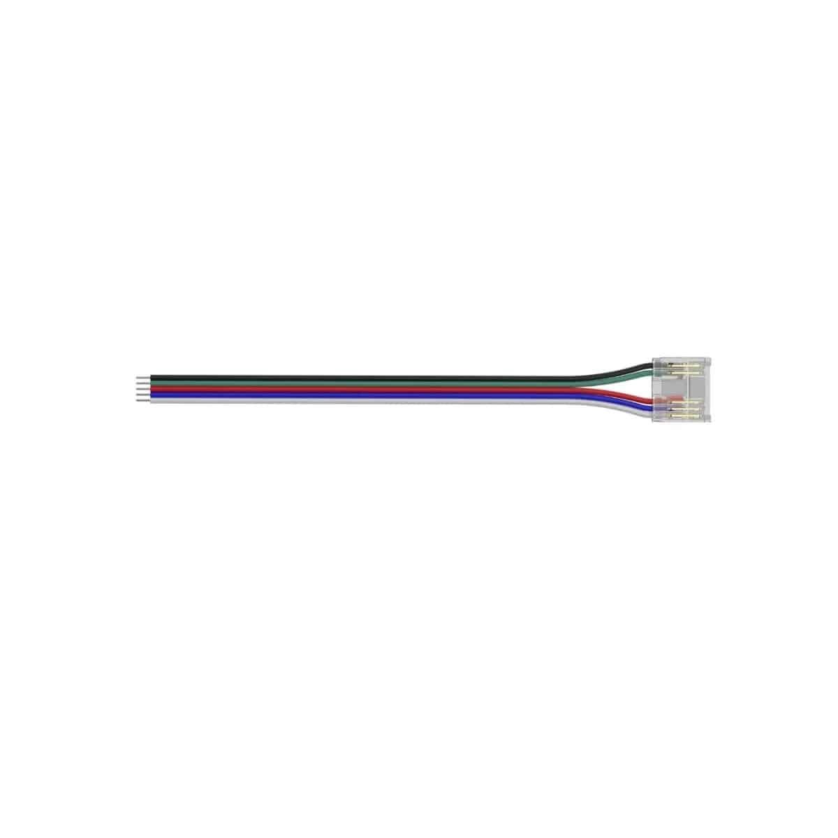 101548-RGBW-Ταχυσύνδεσμος-με-καλώδιο-5-PIN-Για-Ταινία-COB 101548 Ταχυσύνδεσμος Ταινίας LED COB RGB+W 12mm Με Καλώδιο 15cm (5 PIN) - Image 1