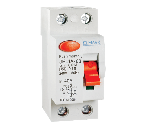 40516-2 ΡΕΛΕ ΔΙΑΡΡΟΗΣ JEL1A 2P 16A/30MA - Image 1