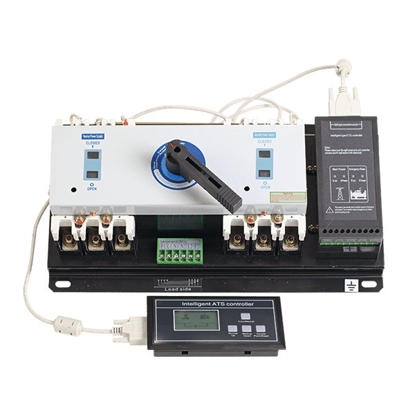 44101-2 ΑΥΤΟΜΑΤΟΣ ΜΕΤΑΓΩΓΙΚΟΣ ΔΙΑΚΟΠΤΗΣ EQ1-100 100A ΜΕ ΕΞΩΤΕΡΙΚΗ ΟΘΟΝΗ - Image 1