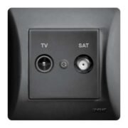 ΠΡΙΖΑ TV-SAT TΕΡΜΑΤΙΚΗ ΜΑΥΡΟ serie H
