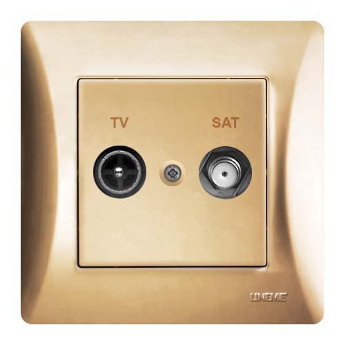 50-00138-9 ΠΡΙΖΑ TV-SAT TΕΡΜΑΤΙΚΗ ΧΡΥΣΟ serie H - Image 1