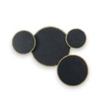 91242 Ξύλινο Διακοσμητικό Τοίχου Spheres BL 73x4x60CM